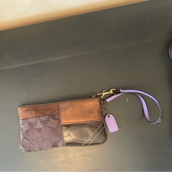 NWOT Coach Purse and Matching Wristlet - Picture 11 of 13